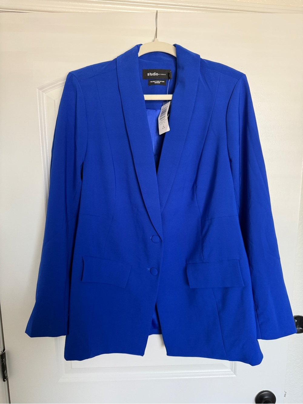 Torrid Electric Blue Shawl Collar Blazer